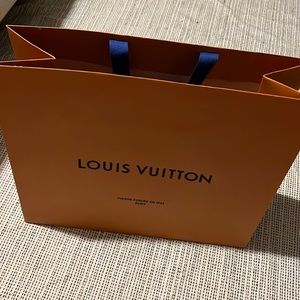 Louis Vuitton Authentic Large Paper Shopping Bag